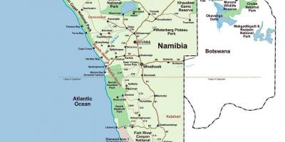Harta Namibia